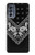 S3363 Bandana Black Pattern Case Cover Custodia per Motorola Moto G62 5G