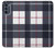 S3452 Plaid Fabric Pattern Case Cover Custodia per Motorola Moto G62 5G