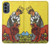 S3458 Strength Tarot Card Case Cover Custodia per Motorola Moto G62 5G