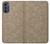 S3466 Gold Rose Pattern Case Cover Custodia per Motorola Moto G62 5G
