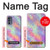 S3706 Pastel Rainbow Galaxy Pink Sky Case Cover Custodia per Motorola Moto G62 5G