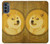 S3826 Dogecoin Shiba Case Cover Custodia per Motorola Moto G62 5G