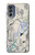 S3882 Flying Enroute Chart Case Cover Custodia per Motorola Moto G62 5G