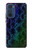 S3366 Rainbow Python Skin Graphic Print Case Cover Custodia per Motorola Edge 30