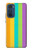 S3678 Colorful Rainbow Vertical Case Cover Custodia per Motorola Edge 30