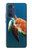 S3899 Sea Turtle Case Cover Custodia per Motorola Edge 30