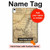 S2506 Exploration North America Map Case Cover Custodia per iPad 10.9 (2025,2022)