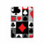 S3463 Poker Card Suit Case Cover Custodia per iPad 10.9 (2025,2022)