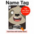 S3855 Sloth Face Cartoon Case Cover Custodia per iPad 10.9 (2025,2022)