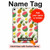 S3883 Fruit Pattern Case Cover Custodia per iPad 10.9 (2025,2022)