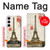 S2108 Eiffel Tower Paris Postcard Case Cover Custodia per Samsung Galaxy S23
