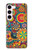 S3272 Colorful Pattern Case Cover Custodia per Samsung Galaxy S23