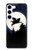 S3289 Flying Pig Full Moon Night Case Cover Custodia per Samsung Galaxy S23