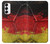 S3303 Germany Flag Vintage Football Graphic Case Cover Custodia per Samsung Galaxy S23