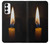 S3530 Buddha Candle Burning Case Cover Custodia per Samsung Galaxy S23