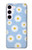 S3681 Daisy Flowers Pattern Case Cover Custodia per Samsung Galaxy S23
