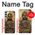 S0344 Buddha Rock Carving Case Cover Custodia per Samsung Galaxy S23 Plus