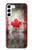 S2490 Canada Maple Leaf Flag Texture Case Cover Custodia per Samsung Galaxy S23 Plus