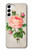 S3079 Vintage Pink Rose Case Cover Custodia per Samsung Galaxy S23 Plus