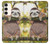 S3138 Cute Baby Sloth Paint Case Cover Custodia per Samsung Galaxy S23 Plus S3138 Cute Baby Sloth Paint Case Cover Custodia per Samsung Galaxy S23 Plus