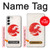 S3237 Waves Japan Flag Case Cover Custodia per Samsung Galaxy S23 Plus