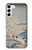 S3350 Utagawa Hiroshige Drum Bridge Yuhi Hill in Meguro Case Cover Custodia per Samsung Galaxy S23 Plus