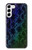 S3366 Rainbow Python Skin Graphic Print Case Cover Custodia per Samsung Galaxy S23 Plus