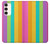 S3678 Colorful Rainbow Vertical Case Cover Custodia per Samsung Galaxy S23 Plus