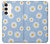 S3681 Daisy Flowers Pattern Case Cover Custodia per Samsung Galaxy S23 Plus