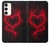 S3682 Devil Heart Case Cover Custodia per Samsung Galaxy S23 Plus