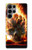 S0863 Hell Fire Skull Case Cover Custodia per Samsung Galaxy S23 Ultra