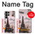 S2211 Paris Postcard Eiffel Tower Case Cover Custodia per Samsung Galaxy S23 Ultra