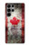 S2490 Canada Maple Leaf Flag Texture Case Cover Custodia per Samsung Galaxy S23 Ultra