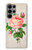 S3079 Vintage Pink Rose Case Cover Custodia per Samsung Galaxy S23 Ultra