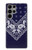 S3357 Navy Blue Bandana Pattern Case Cover Custodia per Samsung Galaxy S23 Ultra