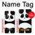 S2085 Panda Minimalist Case Cover Custodia per Samsung Galaxy A14 5G
