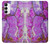 S2907 Purple Turquoise Stone Case Cover Custodia per Samsung Galaxy A14 5G