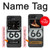 S3207 Route 66 Sign Case Cover Custodia per Motorola Moto Razr 2022