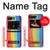 S3799 Cute Vertical Watercolor Rainbow Case Cover Custodia per Motorola Moto Razr 2022