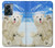 S3794 Arctic Polar Bear and Seal Paint Case Cover Custodia per OnePlus Nord N300