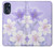 S2361 Purple White Flowers Case Cover Custodia per Motorola Moto G 5G (2023) S2361 Purple White Flowers Case Cover Custodia per Motorola Moto G 5G (2023)