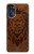 S2529 Leo Zodiac Tattoo Brown Graphic Print Case Cover Custodia per Motorola Moto G 5G (2023)