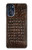 S2850 Brown Skin Alligator Graphic Printed Case Cover Custodia per Motorola Moto G 5G (2023)