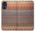 S3752 Zigzag Fabric Pattern Graphic Printed Case Cover Custodia per Motorola Moto G 5G (2023)