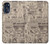 S3819 Retro Vintage Paper Case Cover Custodia per Motorola Moto G 5G (2023)