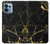 S2896 Gold Marble Graphic Printed Case Cover Custodia per Motorola Edge+ (2023), X40, X40 Pro, Edge 40 Pro