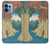 S3348 Utagawa Hiroshige The Monkey Bridge Case Cover Custodia per Motorola Edge+ (2023), X40, X40 Pro, Edge 40 Pro