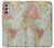 S3418 Vintage World Map Case Cover Custodia per Motorola Moto G Stylus 4G (2022)