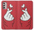 S3701 Mini Heart Love Sign Case Cover Custodia per Motorola Moto G Stylus 4G (2022)