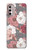 S3716 Rose Floral Pattern Case Cover Custodia per Motorola Moto G Stylus 4G (2022)